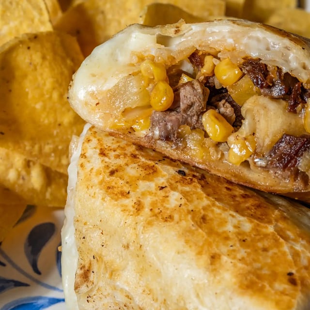 Del Caribe Burrito.